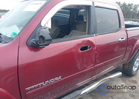 2006 Toyota Tundra Sr5 V8 z USA, uszkodzony, nr VIN 5TBDT44186S550323